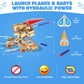 Smartivity 2in1 Hydraulic Airplanes & Darts Launcher STEM Toy for Kids 6-14 | DIY Science Kit & Engineering Game for Boys & Girls