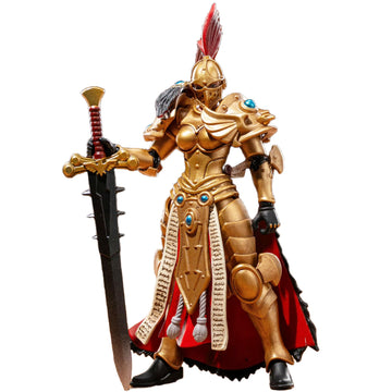 malt-inspiredISE JOYTOY 1/18 Action Figures - Warhammer The Horus Heresy Sisters of Silence White Falcons Vigilator Cadre Vigilator Mistress - 4 Classic Character Collectible Age 15 and Above