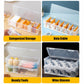 Egektbh 2 Pack Card Game Organizer With 7 Removable Dividers, Plastic Card Case For Trading Card Holds 700+Card, Clear Storage C