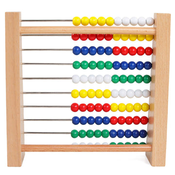 Artist Unknown Abacus For Kids Math Preschool Number Learning Classic Wooden Toy Developmental Toy Wooden Beads 8 Extension Acti
