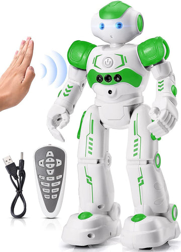 KingsDragon RC Robot Toys for Kids, Gesture & Sensing Remote Control Robot for Age 4 5 6 7 8 Year Old Boys Girls Birthday Gift P