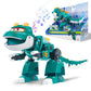 Super Wings Dinosaur Toys Tino - 15'' Green Robot with Spray, Lights & Roar Sounds, Action Figure for Kids 3-5, Model 760437