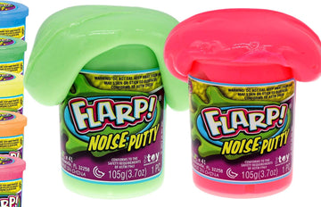 Ja-Ru Flarp Noise Putty Scented Squishy Sensory Toys For Easter, Autism Stress Toy, Great Party Favors Fidget For Kids And Adults Boys & Girls. (2 Units Assorted) 41-2P