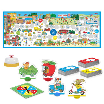 Briarpatch Busytown Seek and Find Game for Preschool, Cardboard, Multi, Model 06532