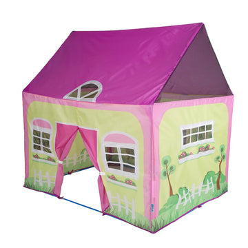 Pacific Play Tents 60601 Kids Cottage Play House, Play Tent For Indoor / Outdoor Play - 50'' X 40'' X 50''
