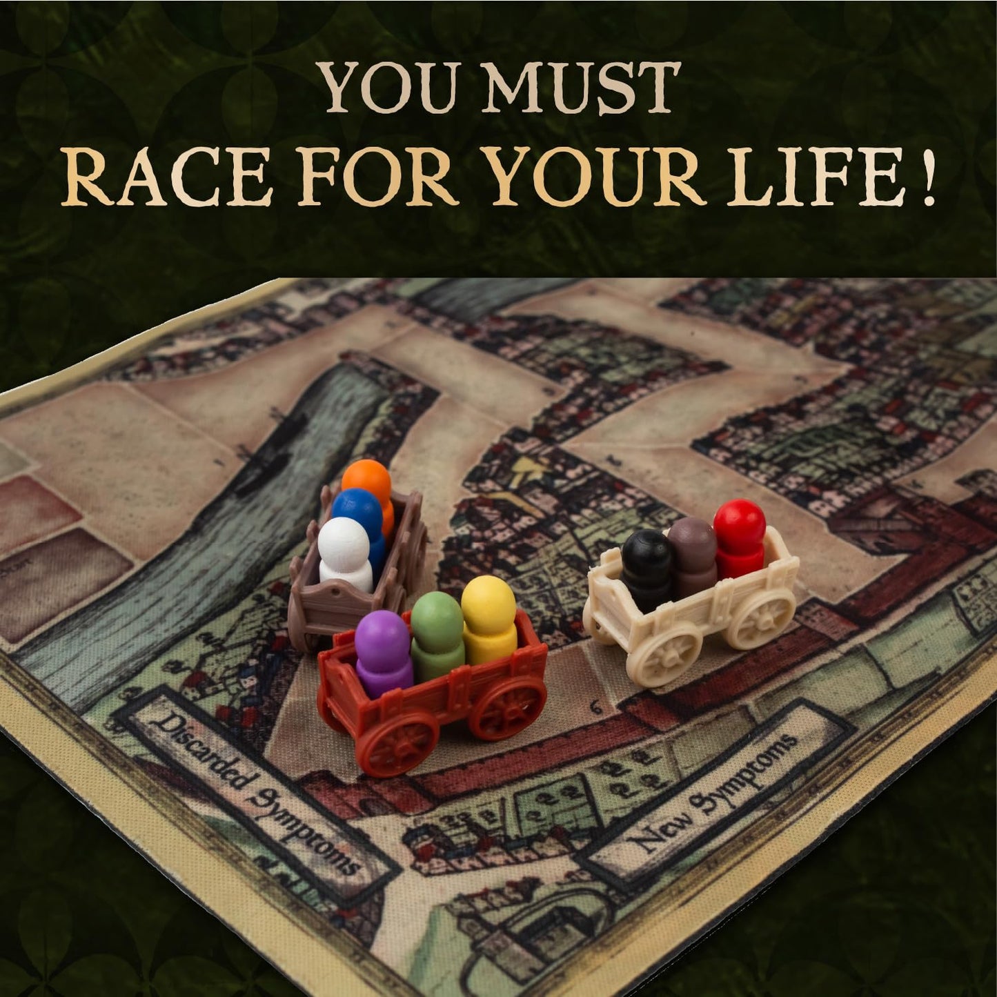 Facade Games Bristol Board Game - Strategy, Deceit & Luck for 1-9 Players - Deluxe Edition - Cardboard