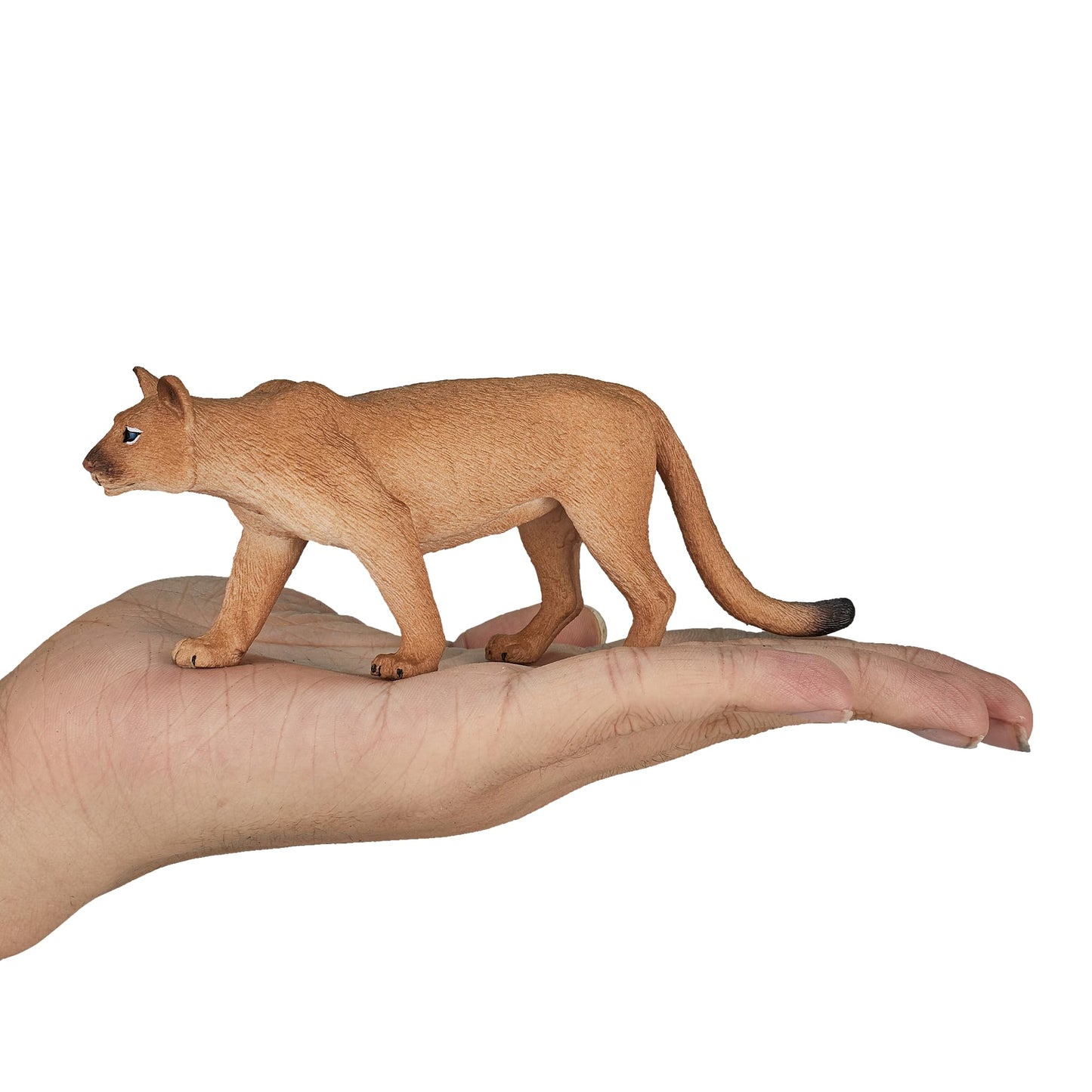 Mojo Fun Mojo - Realistic International Wildlife Figurine, Mountain Lion Brown
