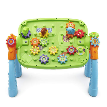 VTech GearZooz 2-in-1 Jungle Friends Gear Park, Multicolor, Small - Interactive Learning Toy for Toddlers