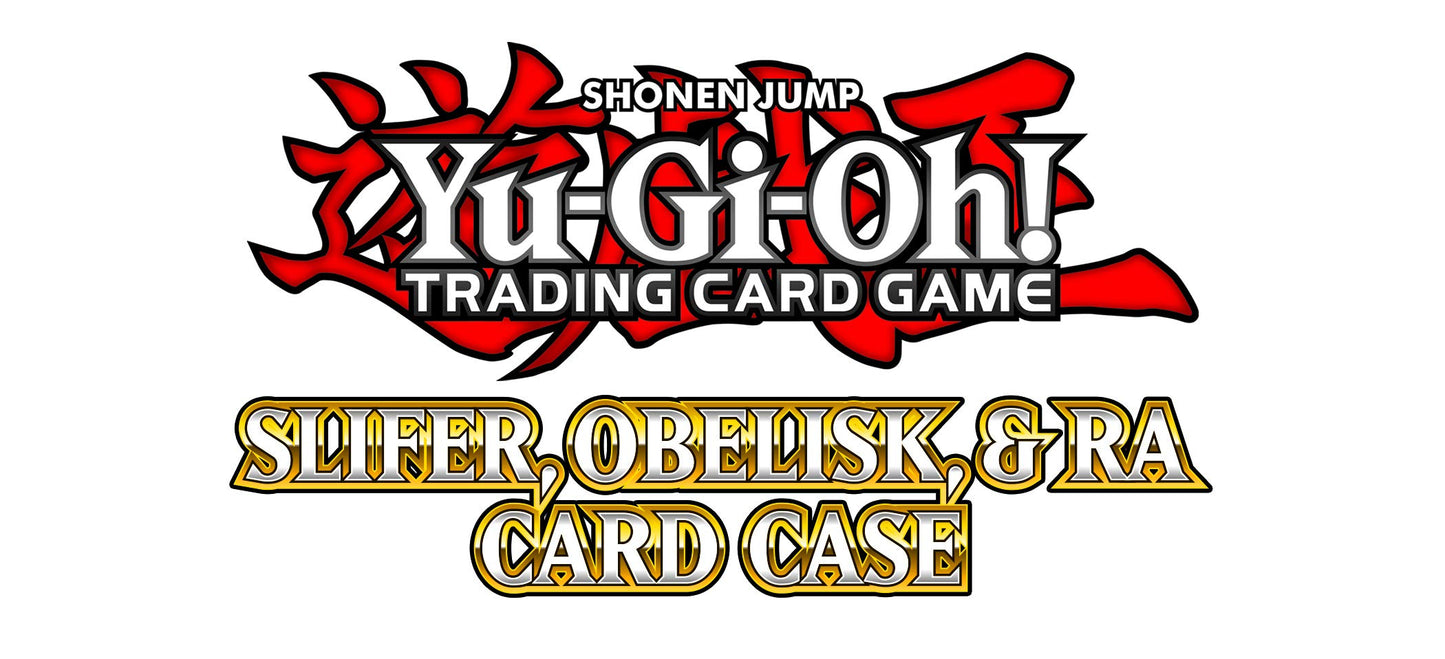 Yu-Gi-Oh! Sor Accessories Slifer Obelist Ra Card Case, Cartoon