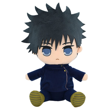 Banpresto Jujutsu Kaisen KYURUMARU Megumi FUSHIGURO Plush Toy - Multicolor, Soft Plush Material, Model FR40002