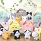 Fainne Adopt a Pet Cat Party Favors - 12 Mini Kitten Stuffed Animals & Gift Boxes - Multi-color - Pack of 24