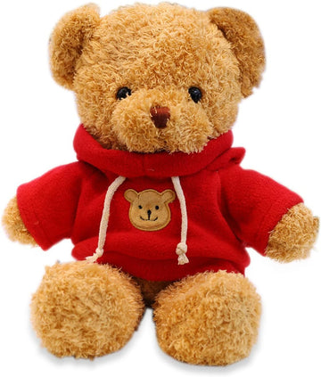 Hgplvxj Teddy Bear Stuffed Animal, Soft Cuddly Teddy Bear Plush Toy, Birthday Christmas Valentines Day Gift For Kids Girlfriend