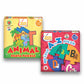 BRAIN BASKET Animal Penta + My First A to Z Combo | Educational Animal & Alphabet Learning Games for Kids | Fun Learning Toys fo