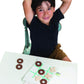 Tender Leaf Toys - Tic Tac Toe - Wooden Tic Tac Toe Game With Bunny Drawstring Bag - Travel Board Game For Kids And Adults - Age 3+