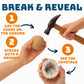 TruEnergy 20 Break Your Own Geode Kit - Natural Premium Geodes, Easy Crack-Open Experience, Small Size (1.0"-1.5"), STEM Activity