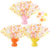 CraftyDream 3 Pcs Daisy Birthday Party Decorations Daisy Flower Table Decor Boho Groovy Daisy Decor Metallic Gleam Foil Spray Ce