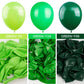 Partywoo Lime Green Balloons, 120 Pcs Lime Balloons Different Sizes Pack Of 18 Inch 12 Inch 10 Inch 5 Inch For Yellowish Green Balloon Garland As Birthday Decorations, Party Decorations, Green-Y6