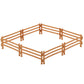 Sumind 40 Pieces Horse Corral Fencing Accessories Playset Plastic Farm Fence Toy for Barn Paddock Horse Stable Farm Animal Fence