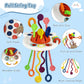 Epogg 6 In 1 Montessori Toys For Babies 6-12 Months Up - Incl Pull String Toy, Stacking Cups, Tissue Box, Suction Cup Spinner, S
