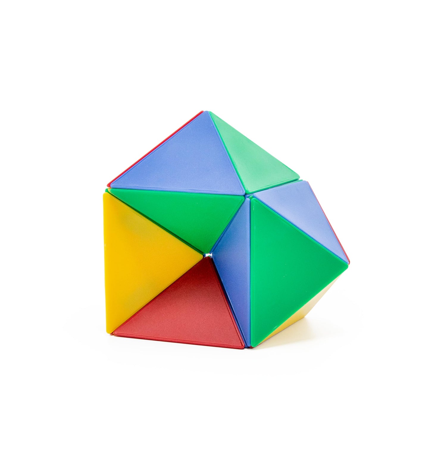 Tri-Mags Magnetic Puzzle Toy, 24 Piece Stem Learning Toy