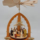 Alexander Taron 16033 Richard Glaesser Pyramid-Nativity Scene-10.5 H W x 9.25, Brown