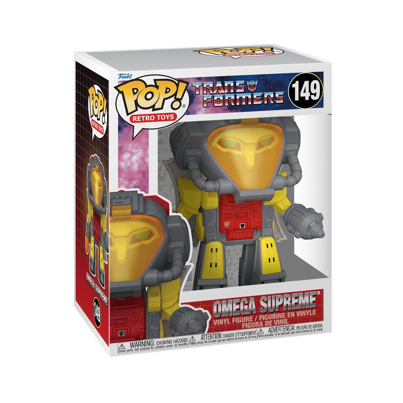 Funko Pop Transformers Omega Supreme Collectible Vinyl Figure - Multicolor, Model 84118, Official Merchandise for Kids & Adults