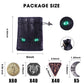 Byhoo 145PCS Metal DND Coins Set, 60 Gold, 40 Silver, 40 Copper, 5 Platinum, Medium Leather Bag, Glow in The Night Eyes