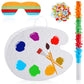 15.7 Inch Art Palette Piñata Small Paint Art Piñata With Piñata Stick Confetti Blindfold For Boys Girls Birthday Party Art Painting Party Favors Classroom Prizes Stocking Stuffers Paint Party Supplies