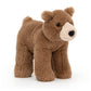 Jellycat Woody Bear Stuffed Animal, Medium