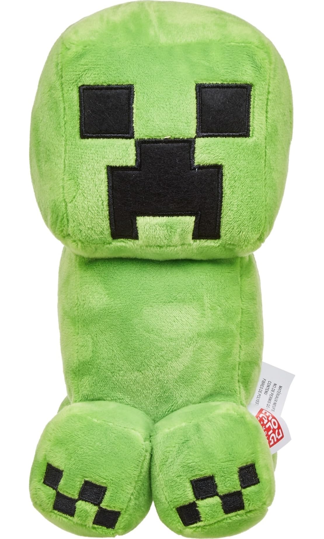 Mattel Minecraft Basic 8-inch Plush Creeper Stuffed Animal Figure  Soft Doll Inspired by Video Game Character