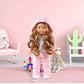 18 Inch Doll Clothes - Onesie Pajamas Fit 18 Inch Girl Doll And More (Dinosaur)