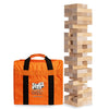 Jenga Giant Stacking Game - Officially Licensed - Natural Wood - 4 Feet Tall - Model JS6