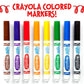 Crayola Washable Markers - Brown (12Ct), Kids Broad Line Markers, Bulk Markers For Classrooms & Teachers