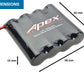 Apex RC Products 4.8v 2000Mah NiMh Flat Receiver Battery #7300