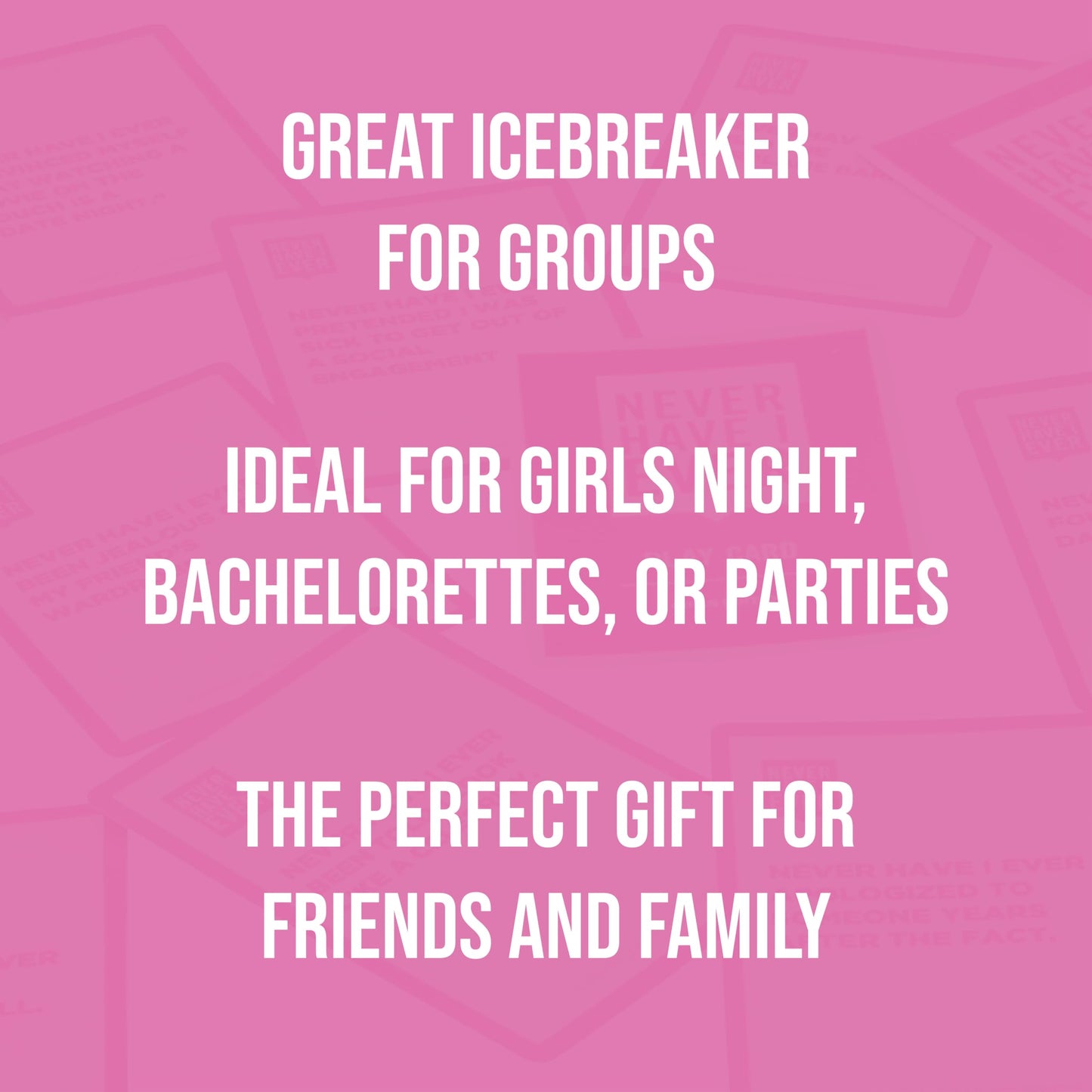 Never Have I Ever - The Ultimate Party Game for Bachelorette Parties  Ladies Nights  Girlfriends Game Nights  and Social Gatherings | Paddles Included | Intended for Mature mature-themed Women Ages 17+