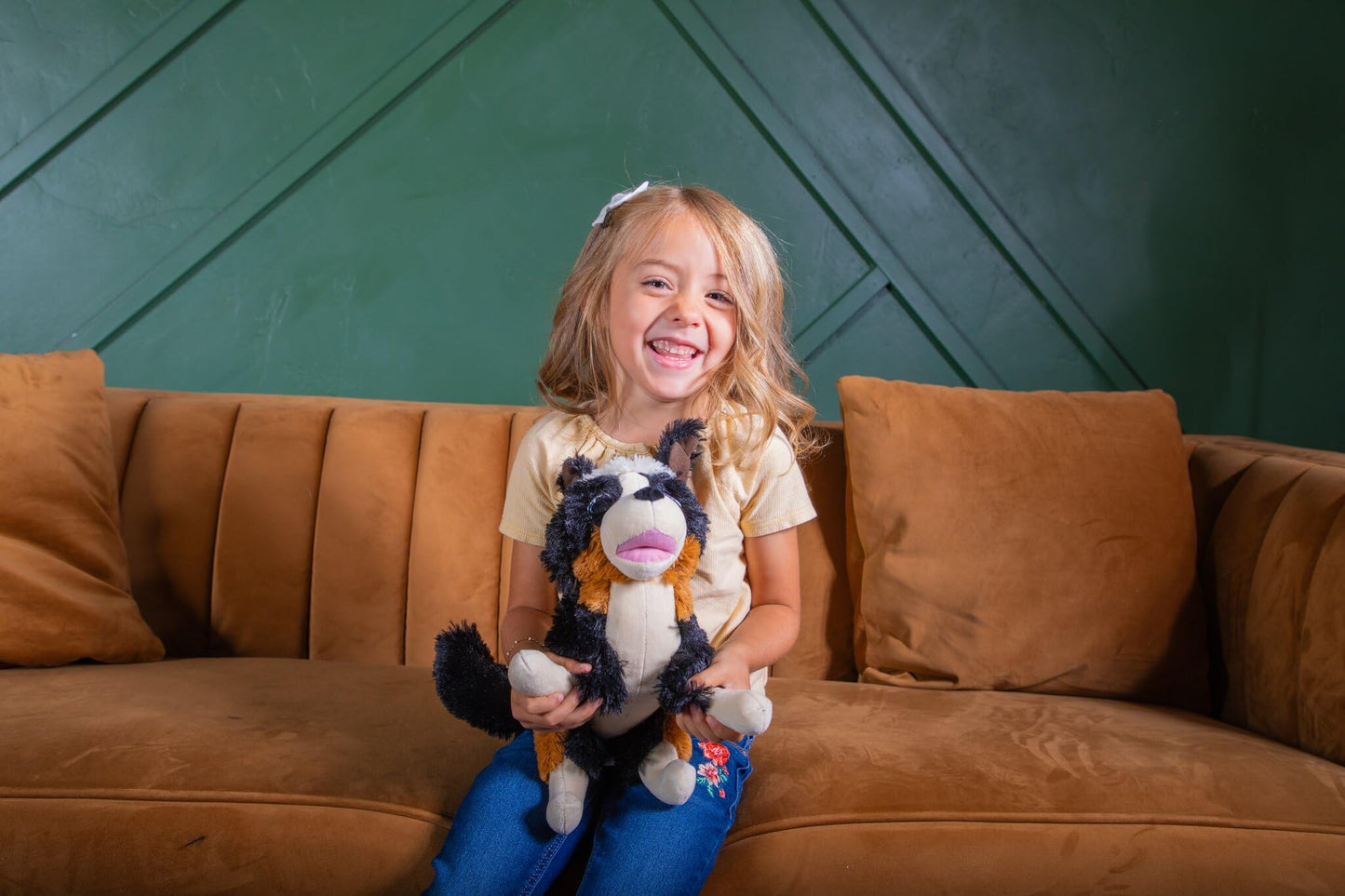 Angel Studios | The Wingfeather Saga | Nugget Plushie | Cute Soft Dog Stuffed Animal | Poly-Fill Plush Toy | 10 Inches Self Stan