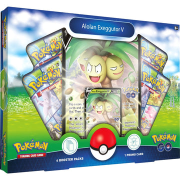 Pokemon Tcg Go V Box Collection-Alolan Exeggutor V
