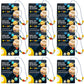 Fun Express Solar System Beaded Necklace Craft Kit - Makes 12