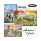 RoseArt 1000 Piece Jigsaw Puzzle - Secluded Church in Fall - Cardboard, Multi, Model 6401ZZB