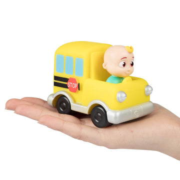 CoComelon 3'' Car Vehicle 3-Pack Toy Vehicle Set - Officially Licensed - JJ, Tomtom & YoYo Character Figures - Christmas Stockin