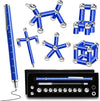 Gdnk Dark Blue Color Magnetic Toys Pen | Decompression Magnetic Metal Pen | Multifunction Writing Magnet Ballpoint Pen | Fidget 