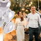 TONIFUL 30Pcs 18 Inch Silver Heart Balloons Silver Heart Shape Foil Mylar Balloons Decoration for Birthday Valentines Day Weddi
