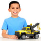 Tonka Steel Classics, Tow Truck - Made with Steel and Sturdy Plastic, Yellow Friction Powered, Boys and Girls, Toddlers Ages 3+,