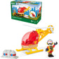 BRIO World - 33797 Firefighter Helicopter | 3 Piece Helicopter Toy for Kids Ages 3 and Up