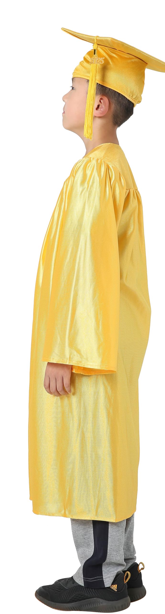 Graduatepro Kindergarten Graduation Cap And Gown Package Class Of 2025 For Kids With Stole Certificate As Party Gift Gold 36