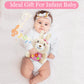 Haptime Baby Bunny Toys 6-12 Months, Infant Toys 0-6 Months, Newborn Girl Music Tummy Toy Plush Stuffed Animal, Baby Easter Basket Stuffers Birthday Shower Gift For 0 1 3 6 9 12 18 Months Girls