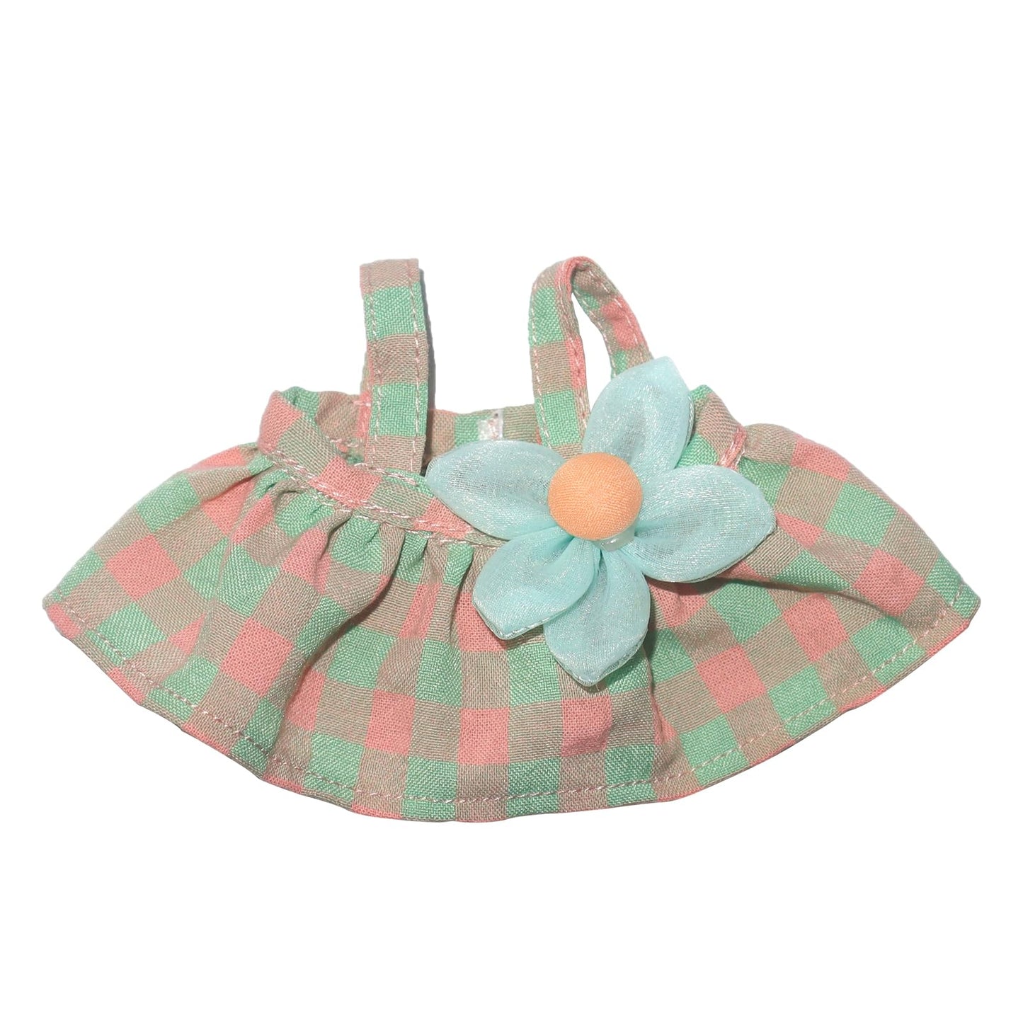 17cm Doll Clothes   17cm Clothes Skirt Set  2 Piece Set T-Shirt+Colorful Skirt Outfit enhanced Fashion Cute Doll Accessories (NO Doll)(Style C)