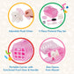 Battat Pet Carrier for Stuffed Animals, Pink Plush Toy, Model BT7230Z, Ideal for Pretend Play, Ages 3+