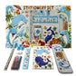 Ryme Stationery Kit For School  Value Pack Of 8 Essential Stationery Items Gift Set With 3 Pencils,1 Diary,1 Pencil Box,1Scale,