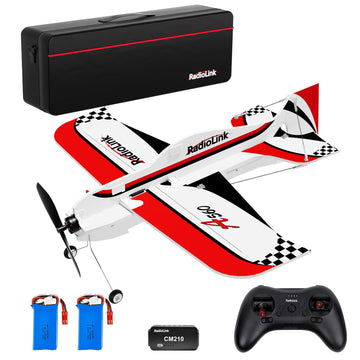 Radiolink A560 Ready To Fly (Rtf) 3D Rc Airplane 580Mm With Byme-A Gyro Fc, 6 Flight Modes, Brushless Motor 15A Esc Plane, T8S T